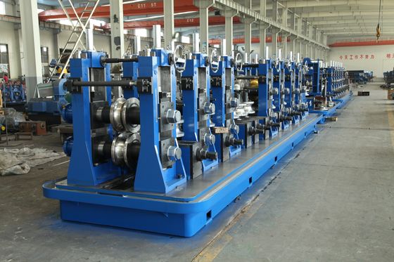 Máy xay ống SS kích thước lớn và máy tạo cuộn ống hình chữ nhật để sản xuất ống cấu trúc thép không gỉ