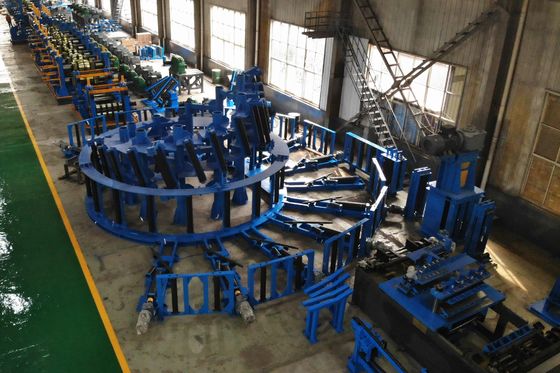 Máy làm ống hình vuông bằng thép cacbon thấp 300F tự động