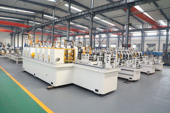 Máy hàn ống tự động bằng thép cacbon ASMT tần số cao cho sản xuất ống công nghiệp tiêu chuẩn