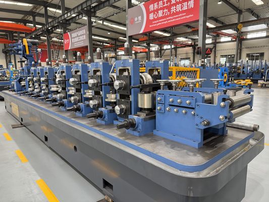 Máy làm ống thép mạ kẽm hàn tần số cao dùng cho sản xuất ống xây dựng và công nghiệp