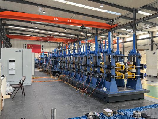 Dây chuyền sản xuất ống thép tiêu chuẩn BIS cho sản xuất ống công nghiệp có đường kính ngoài 88,9 mm - 219 mm