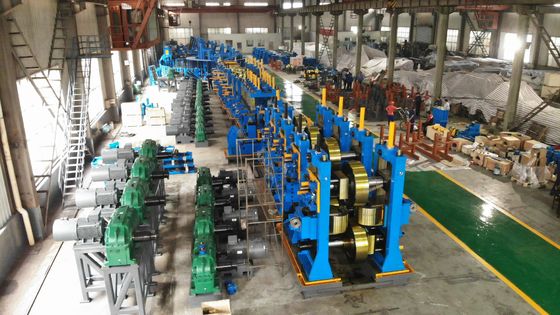 Thiết bị tạo hình và cán ống thép mạ kẽm nhúng nóng 0,8–6,0mm cho ống GI, ống hàng rào, ống nhà kính và sản xuất ống kết cấu