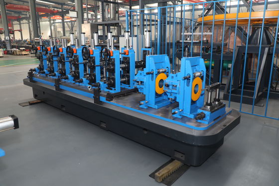 7.6 - 16 mm Roll Forming Line and Pipe Making Machine cho sản xuất ống kính nhỏ thép kẽm