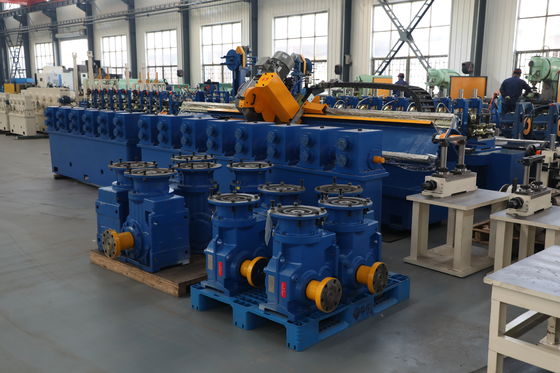 Máy hàn ống tự động bằng thép cacbon ASMT tần số cao cho sản xuất ống công nghiệp tiêu chuẩn
