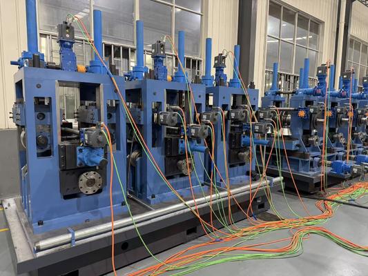 Máy nghiền ống hàn ZY20 HF Ống thép tròn φ10-26mm Đường dây trạng thái rắn 0,4-1,5mm 100kW