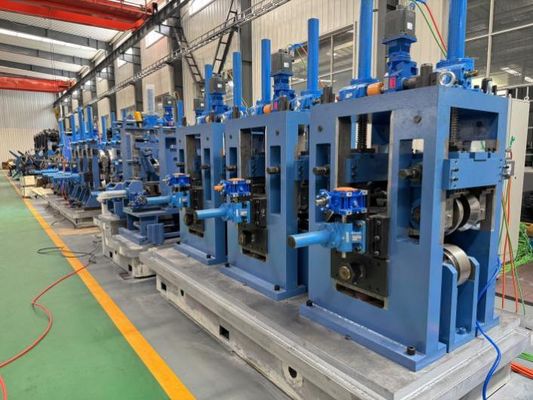 Máy tạo ống tốc độ cao cho sản xuất ống API. Φ114 ≈ 219mm Máy xay ống ERW chính xác cao cho sản xuất đường ống dầu khí