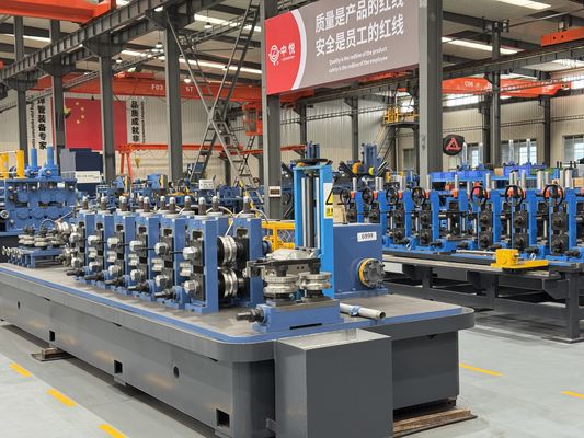 7.6 - 16 mm Roll Forming Line and Pipe Making Machine cho sản xuất ống kính nhỏ thép kẽm