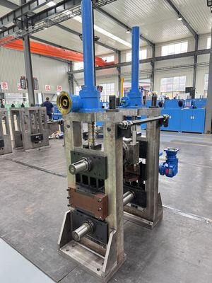 Máy chế tạo ống thép ASTM A53 với máy mở cuộn hạng nặng cho thép cán nóng 2,0 mm 6,0 mm
