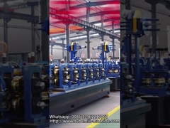 Đường dây sản xuất đường ống khí và nước: 120m / min ERW Mill cắt giảm năng lượng 35% so với máy truyền thống